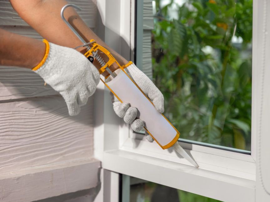It may be necessary to repair cracked caulking around doors and windows after a harsh winter. All that hard work to ensure your home stays warm will pay off when the weather turns chilly again in a few months’ time.